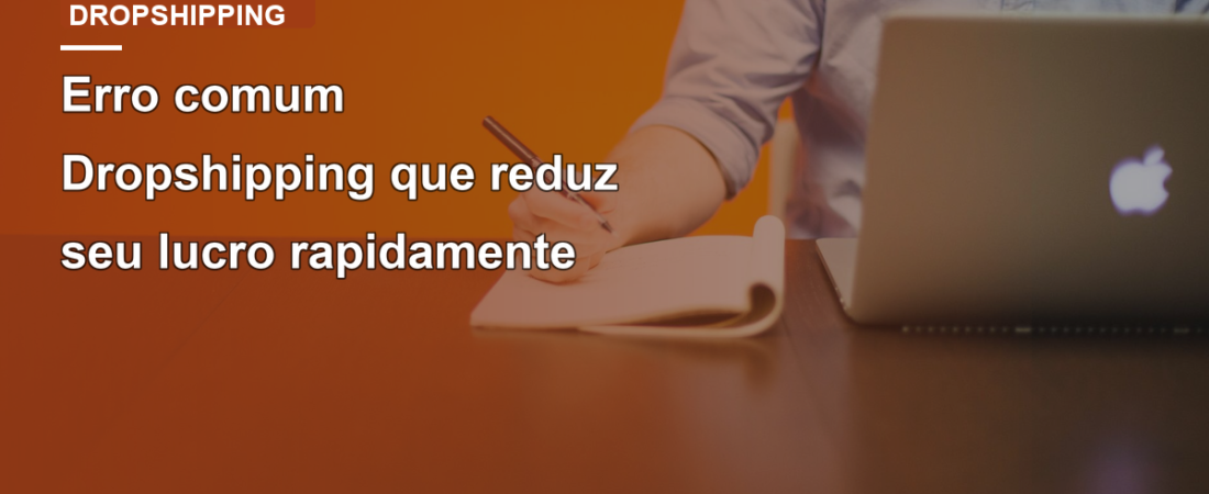 Erro comum Dropshipping que reduz seu lucro rapidamente